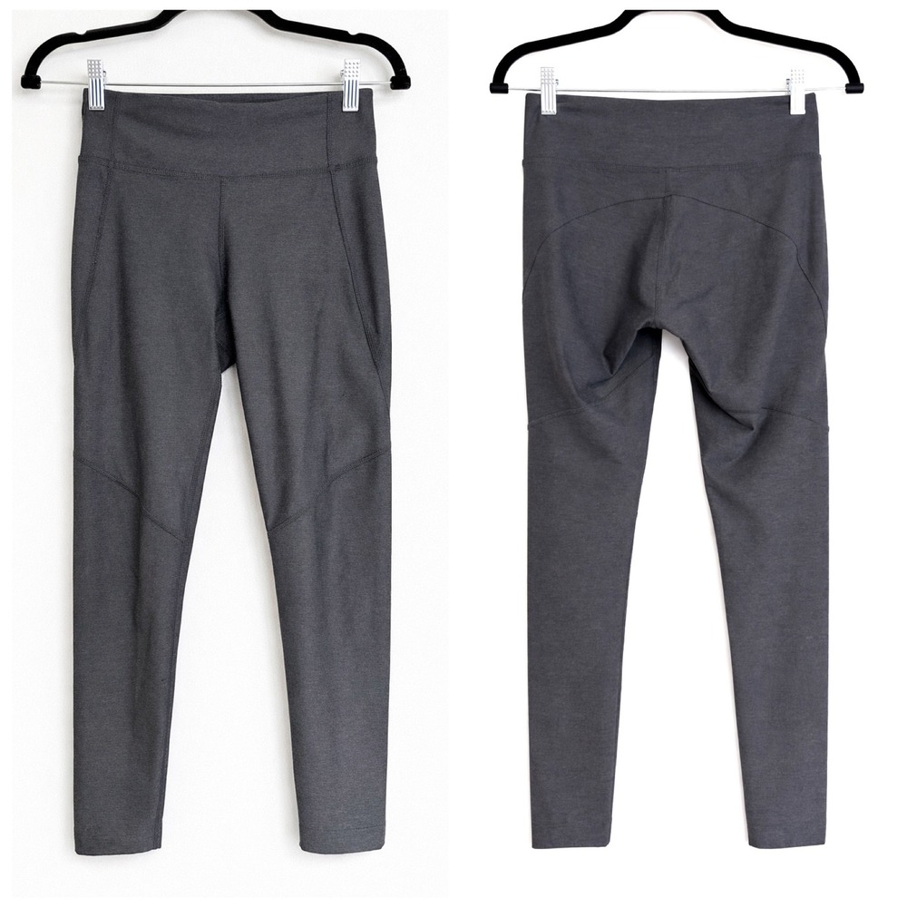 Outdoor Voices 7/8 Warmup Leggings Charcoal Heathered Athletic‎ Pants Size S
